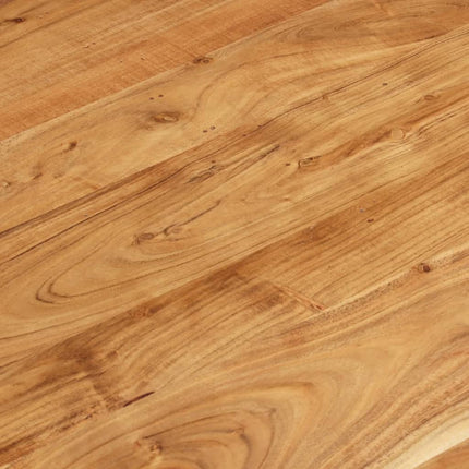 Soffbord 80x80x40 cm massivt akaciaträ