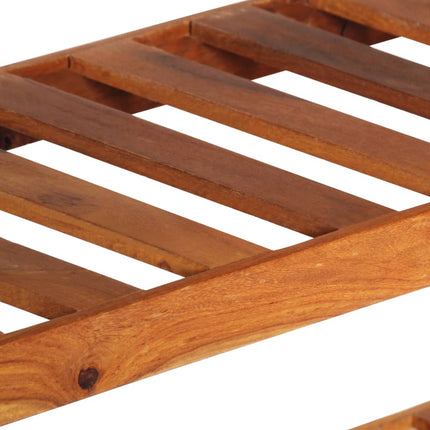 Skänk med 3 lådor 110x30x80 cm massivt akaciaträ