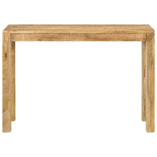 Avlastningsbord 110x35x76 cm grovt mangoträ