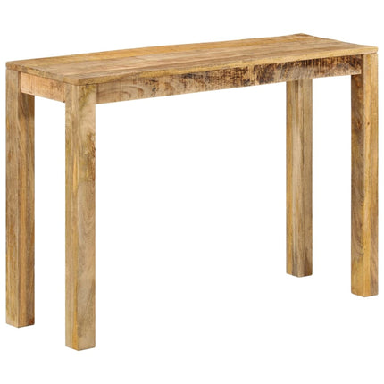 Avlastningsbord 110x35x76 cm grovt mangoträ