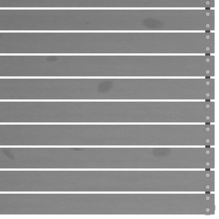 Loungegrupp för trädgården 4 delar grå massiv furu