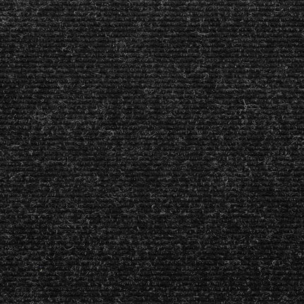 Trappstegsmattor självhäftande 15 st 56x17x3 cm antracit