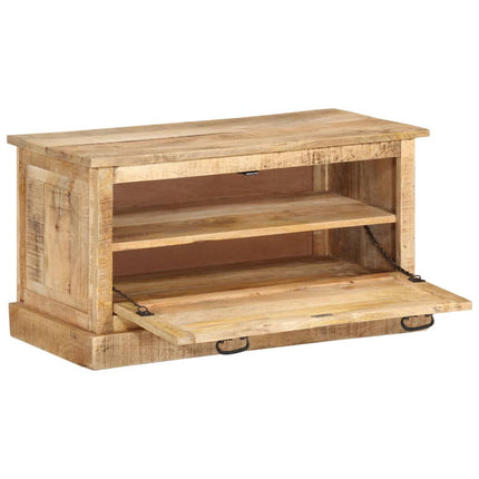 Skobänk 85x40x45 cm massivt mangoträ