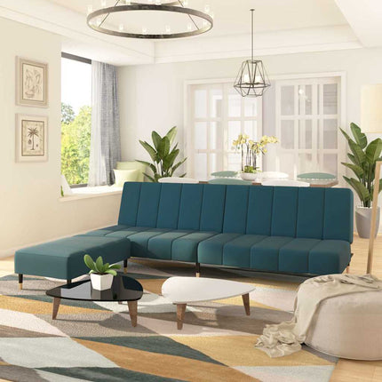 Bäddsoffa 2-Sits Sammet