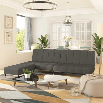 Bäddsoffa 2-Sits Sammet