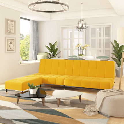 Bäddsoffa 2-Sits Sammet