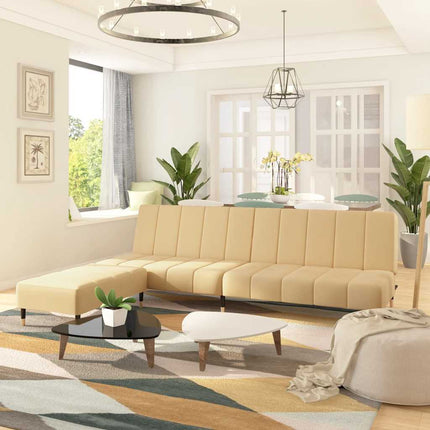 Bäddsoffa 2-Sits Sammet