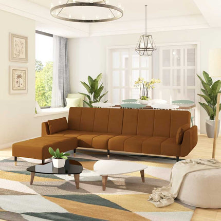 Bäddsoffa 2-Sits Sammet