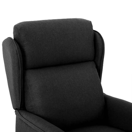 Reclinerfåtölj Svart 66.5 x 94 x 101.5 cm Polyester