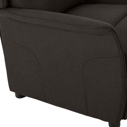 Reclinerfåtölj Mörkbrun 66.5 x 94 x 101.5 cm Polyester