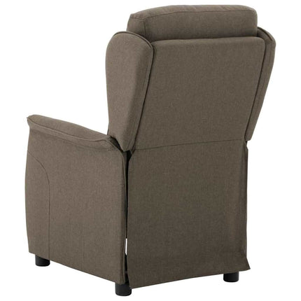 Reclinerfåtölj Taupe 66.5 x 94 x 101.5 cm Polyester