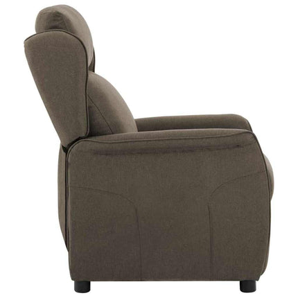 Reclinerfåtölj Taupe 66.5 x 94 x 101.5 cm Polyester