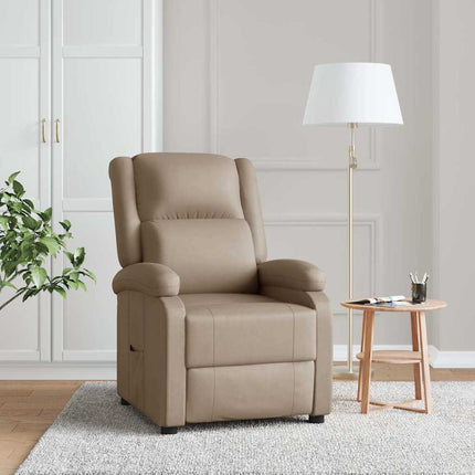 Reclinerfåtölj cappuccino konstläder
