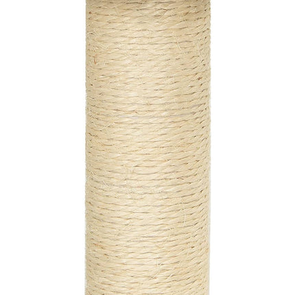 Klösträd med klöspelare i sisal mörkgrå 155 cm