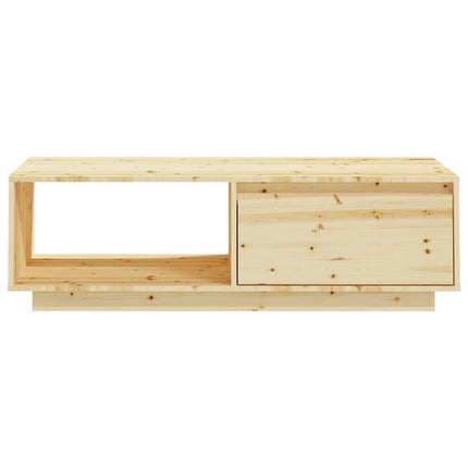 Soffbord 110x50x33,5 cm massivt granträ