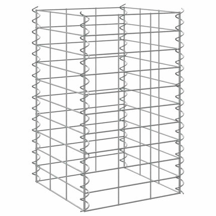 Gabioner 3 st 30x30x50 cm järn