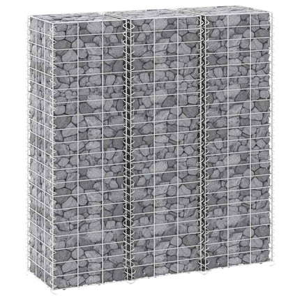 Gabioner 3 st 30x30x100 cm järn