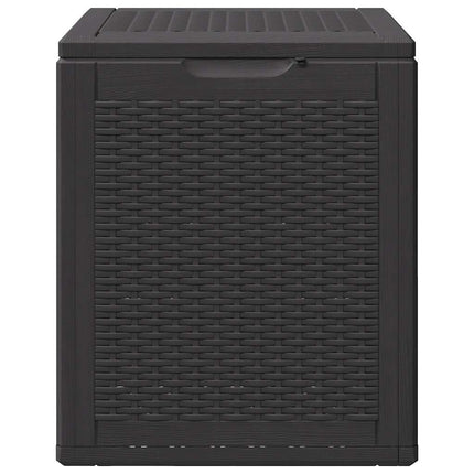 Dynbox 90 liter svart PP-rotting