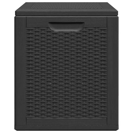 Dynbox 90 liter svart PP-rotting