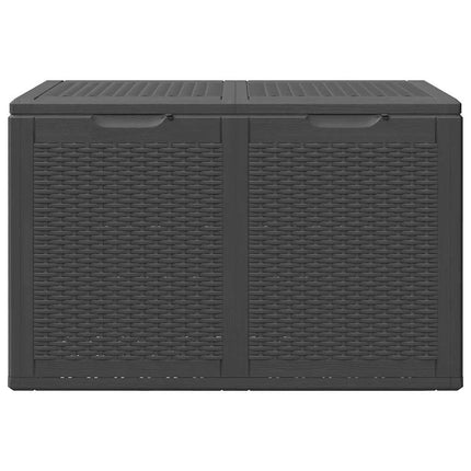 Dynbox 180 liter svart PP-rotting