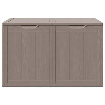 Dynbox 180 liter brun PP-träliknande