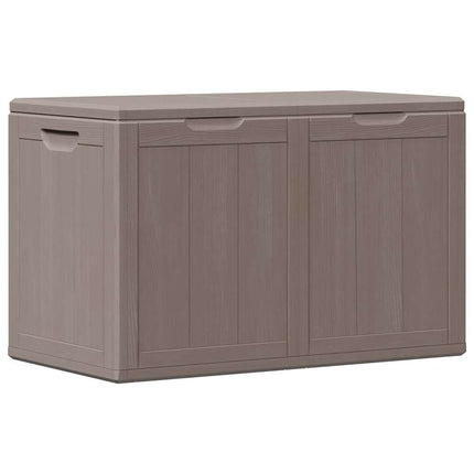 Dynbox 180 liter brun PP-träliknande
