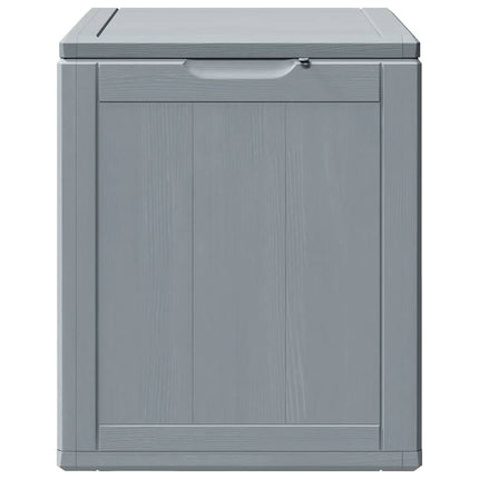 Dynbox 90 liter grå PP-träliknande