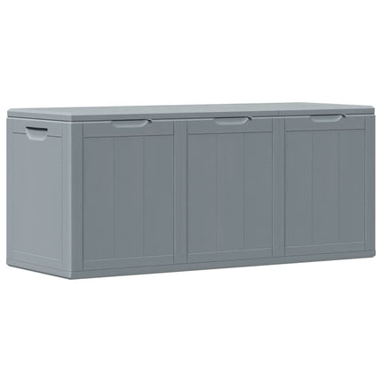 Dynbox 270 liter grå PP-träliknande