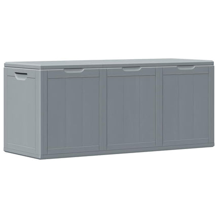 Dynbox 270 liter grå PP-träliknande