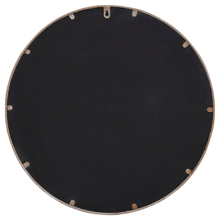 Spegel sandfärgad 60x4 cm rund järn för inomhusbruk