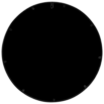 Spegel svart 60x2,5 cm rund järn för inomhusbruk