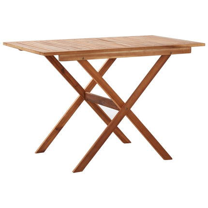Matgrupp för trädgården med dynor 3 delar brun
