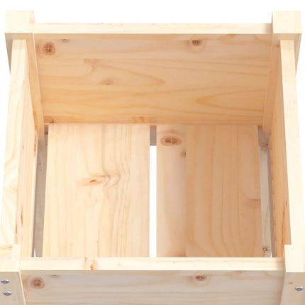 Odlingslåda 50x50x70 cm massiv furu