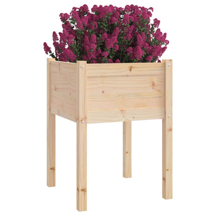 Odlingslådor 2 st 50x50x70 cm massiv furu