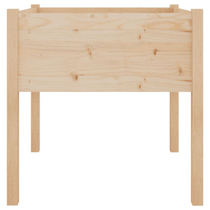 Odlingslåda 70x70x70 cm massiv furu