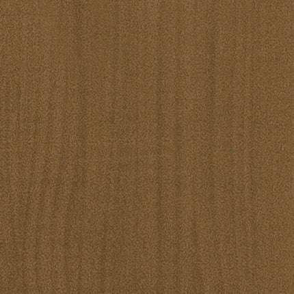 Odlingslåda honungsbrun 70x70x70 cm massiv furu
