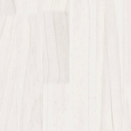Bokhylla/Rumsavdelare vit 80x35x135 cm massiv furu