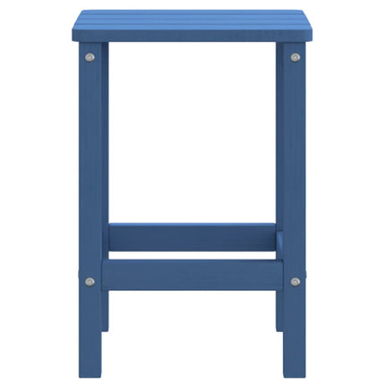 Adirondack bord aquablå 38x38x46 cm HDPE