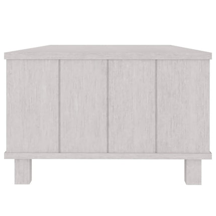 Soffbord HAMAR vit 100x55x35 cm massiv furu