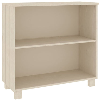 Skåp HAMAR honungsbrun 85x35x80 cm massiv furu