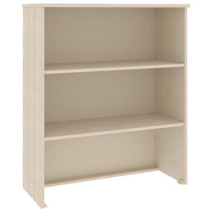 Överdel till högskåp HAMAR honungsbrun 85x35x100 cm massiv furu