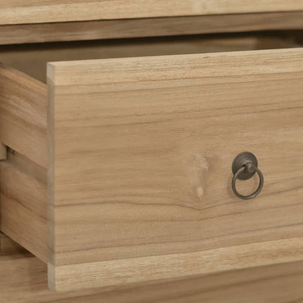 Byrå 55x30x90 cm massiv teak