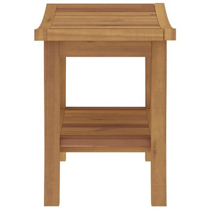 Sidobord för badrum 50x35x45 cm massiv teak