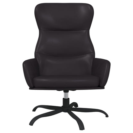Reclinerfåtölj svart konstläder