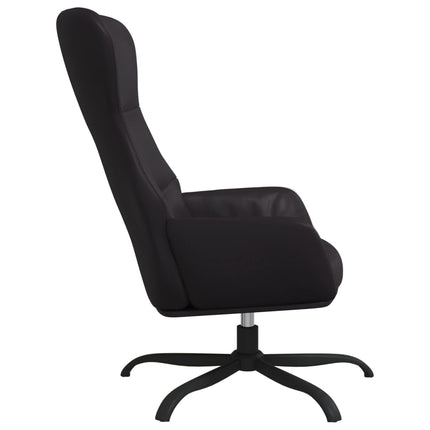 Reclinerfåtölj svart konstläder