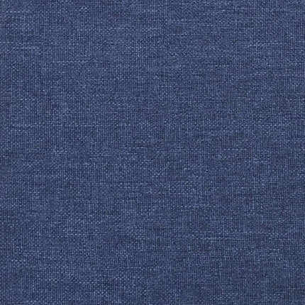 Fotpall blå 45x29,5x35 cm tyg