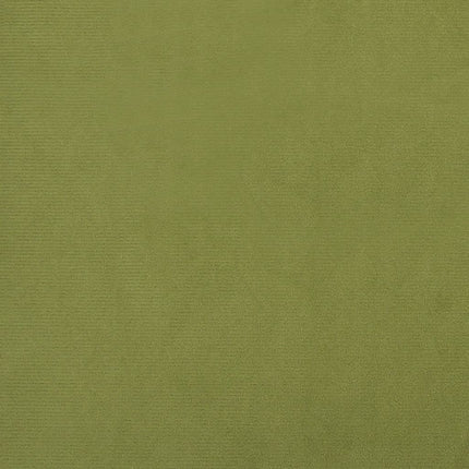 Fotpall ljusgrön 45x29,5x35 cm sammet