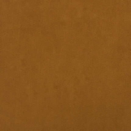 Fotpall brun 45x29,5x35 cm sammet