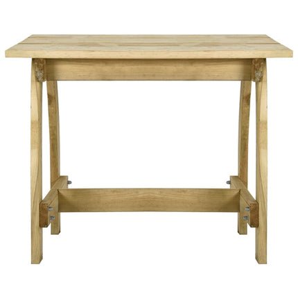 Trädgårdsbord 110x74x75 cm impregnerad furu