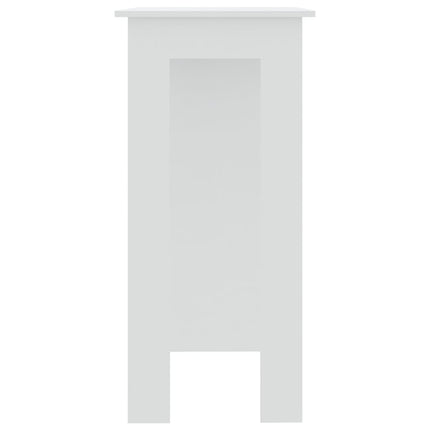 Barbord Med Hylla 102X50X103,5 Cm Konstruerat Trä